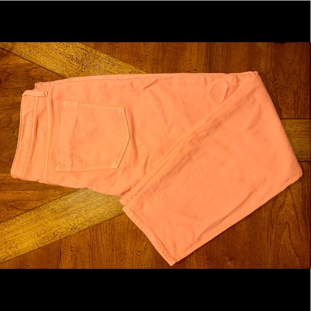 Banana Republic Salmon Pink Skinny Jeans S.32